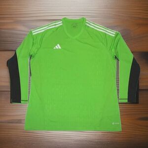 Adidas Men T23 C‎ GK JSY L HK7693 Jersey, Slim Fit, Team Semi Sol Green2 2XL NWT